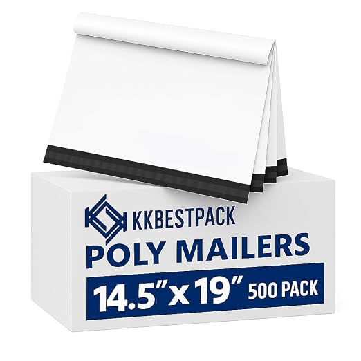 KKBESTPACK Poly Mailers Shipping Envelope Self Sealing Bags by KKBESTPACK