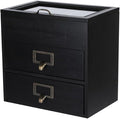 Wooden Storage Box Wooden Desk Organizer by Unknown