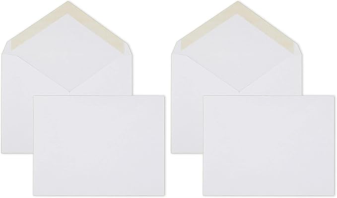 Mead Standard A2 Invitation Envelopes, Gummed Closure, 4-3/8" X 5-3/4" by Mead