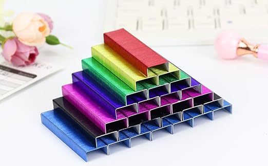 MultiBey 7 Pack Rose Red 26/6 Staples - Image 7