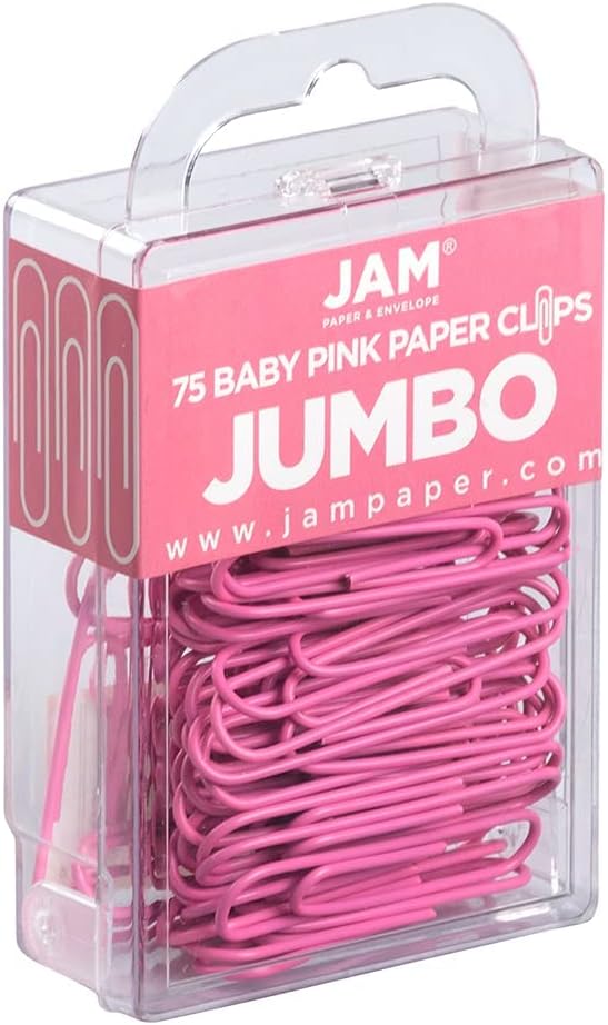 JAM Paper Colorful Jumbo Paper Clips - Image 2
