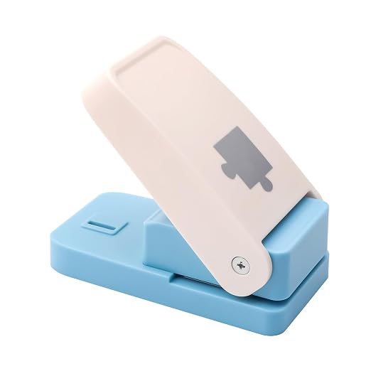 Puzzle Punch, 1 x 1 inch Mini Puzzle Maker, Portable Puzzles Pieces Puching by CYFUNDESIGN