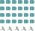 24pcs Decorative Cute Push Pins Glass Pushpins Thumbtacks Thumb Tacks by Aoxsie