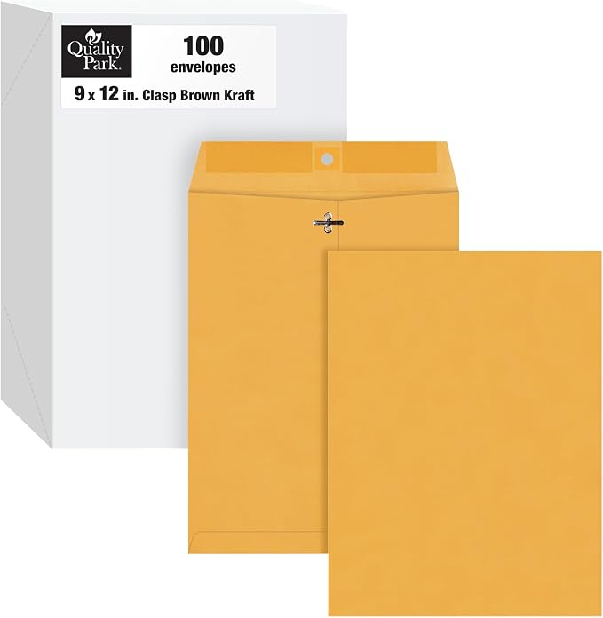 Quality Park 9 x 12 Clasp Envelopes by Quality+Park