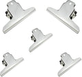 HAHIYO 5.7inch Silver Bulldog Clips Metal File Hinge Binder Clamps Save Space by HAHIYO