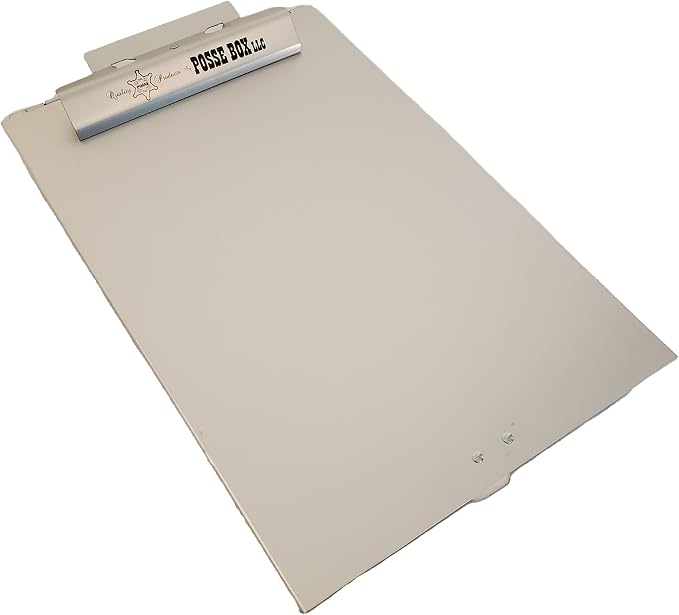 Posse Box - Bottom-Opening Dual Compartment Clipboard PB-37C · Anodized - Image 2