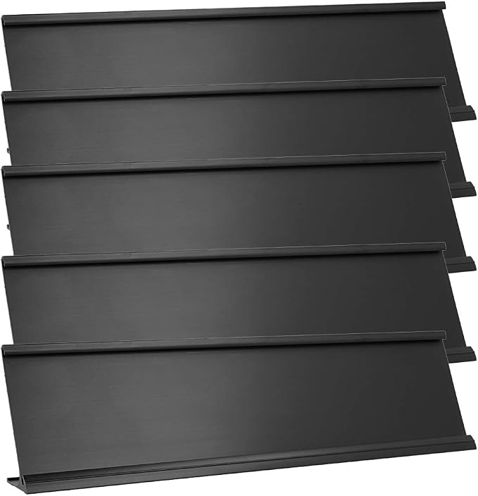 ExcelMark 2"x 8"Aluminum Name Plate Holder by ExcelMark