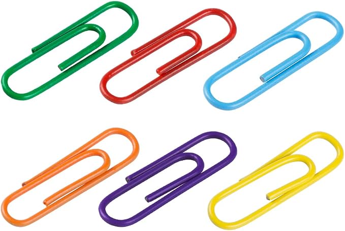 JAM PAPER Colorful Standard Paper Clips - Image 3