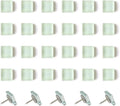 24pcs Decorative Cute Push Pins Glass Pushpins Thumbtacks Thumb Tacks by Aoxsie