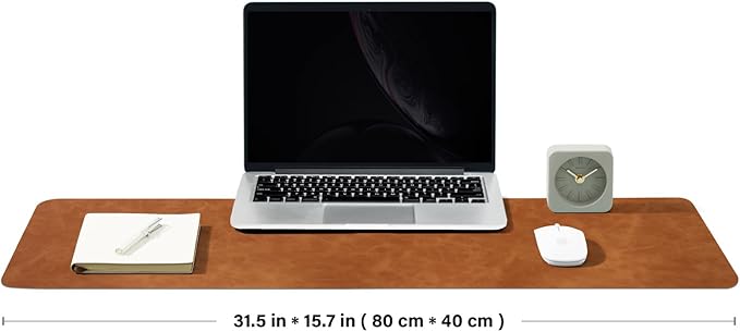 Distressed Leather Desk Mat - Image 2