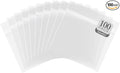 Golden State Art 100 Pack 6 1/8 x 5 1/8 Crystal Clear Storage Sleeves, by GoldenStateArt