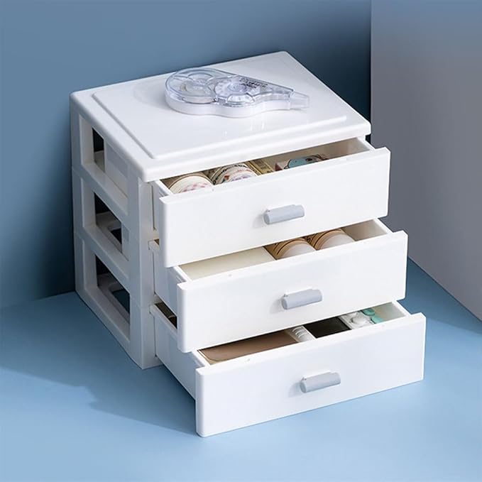 Stackable Desk Organizer, Countertop Storage Drawer Organizer - Image 4