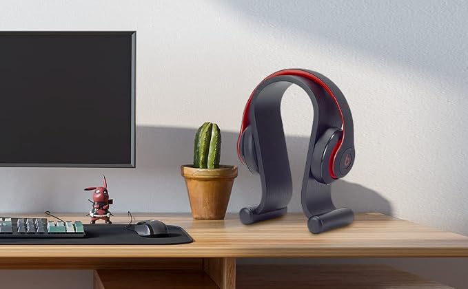 SAMDI Wood Headphone Stand Headset Stand Headphone Holder Universal Gaming - Image 8