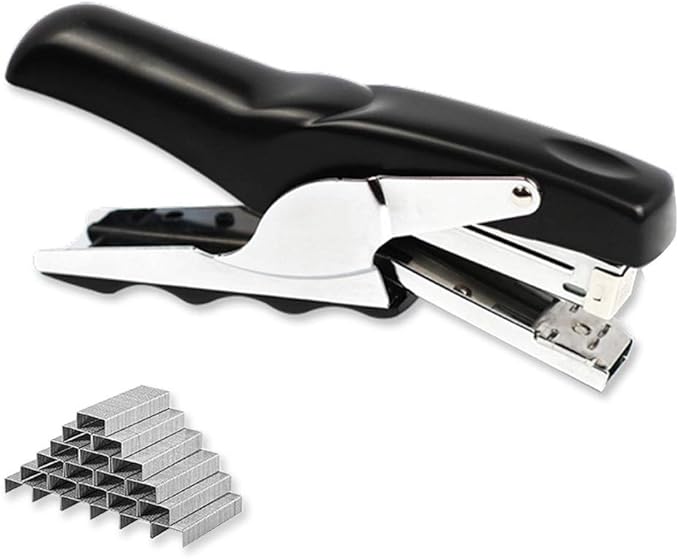 Stapler with 1000 Staples-Plier Stapler Save 60% Power, Good - Image 7