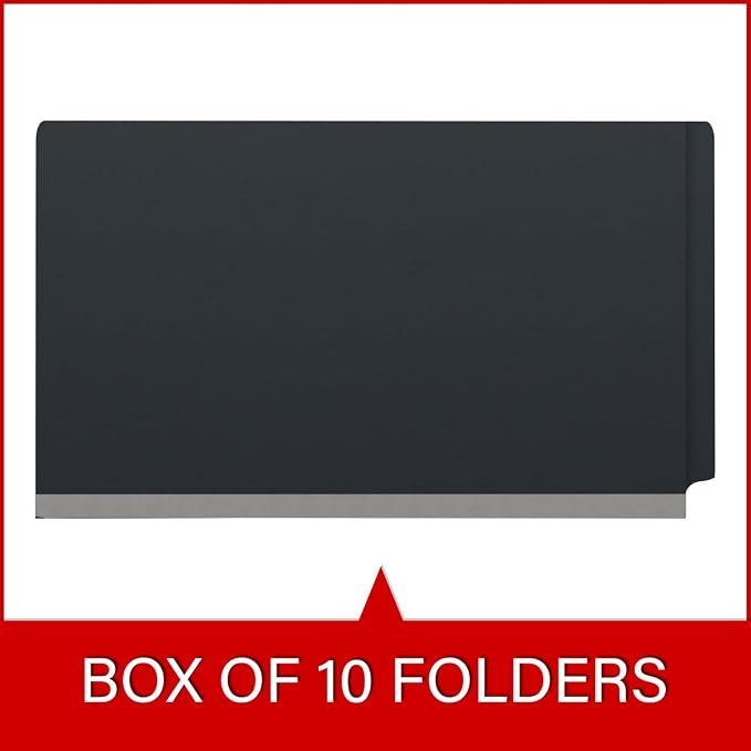 Ecom Folders End Tab Pressboard Classification Folders | Legal Size 25 Pt Stock - Image 6