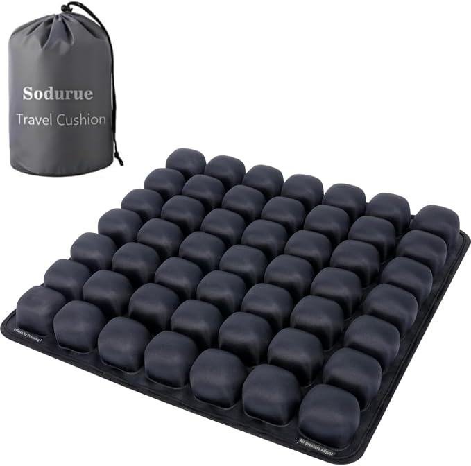 Sodurue Travel Cushion Airplane Seat, Airplane Seat Cushion by Unknown