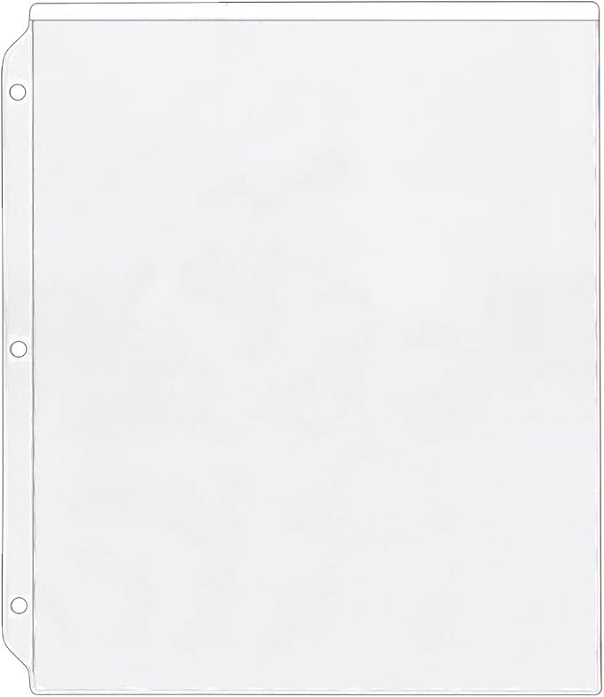 StoreSMART® - Plastic Sheet Protectors - 9" x 12" - 25-Pack - SPT750-25 by StoreSMART