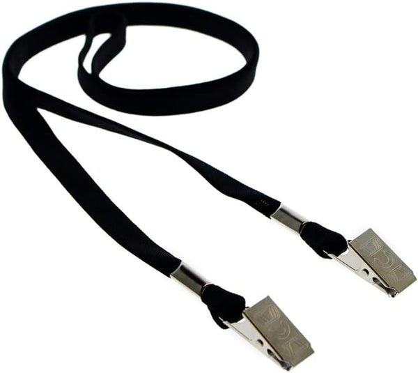 10 Pack - Double Ended Lanyards - Comfortable Premium Economy Neck Strap Ear by SpecialistID