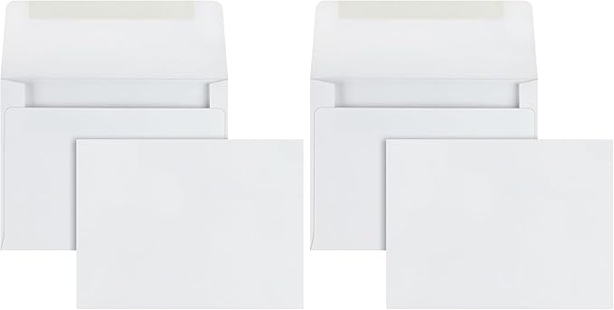 Quality Park Invitation Envelopes, 4.375 x 5.75 inches, Box of 100 by Quality+Park
