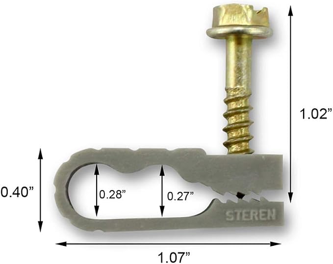 STEREN Coaxial Cable Clips - Image 5