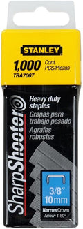 Stanley Sharpshooter Staples, 3/8 Inch Leg Length by STANLEY