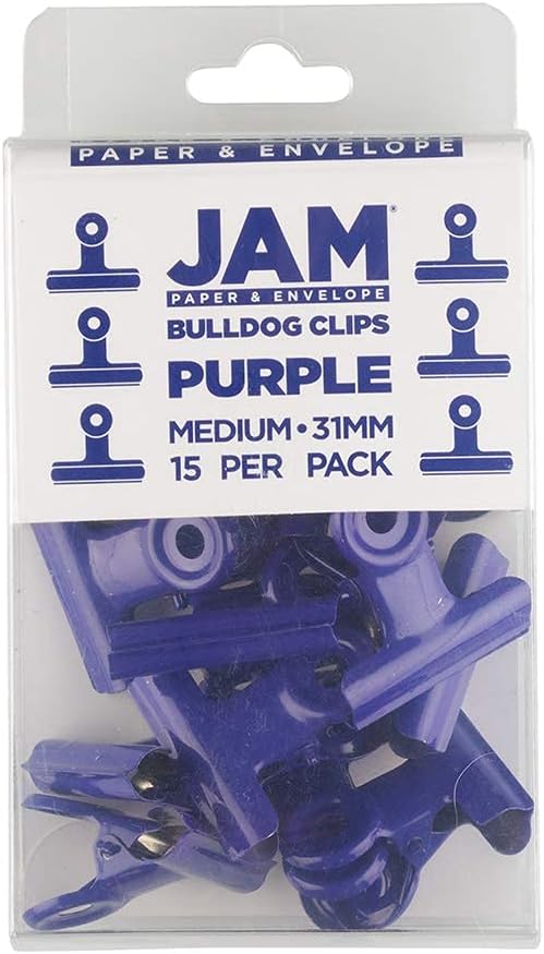 JAM PAPER Metal Bulldog Clips - Image 3