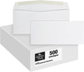 Quality Park #10 Envelopes, Letter Size White Mailing Envelopes, 4-1/8x9-1/2 by Quality+Park