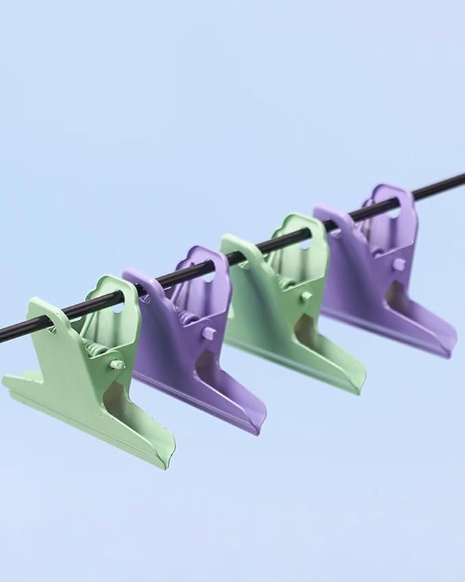 2PCS Extra Large Binder Clips Metal Bulldog Clips Large Paper Clamps Holder - Image 8