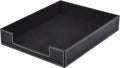 Leather Letter Tray, Office Supplies Desk Organizer by XNONE