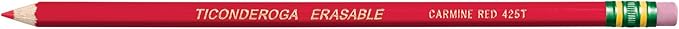 Ticonderoga Erasable Checking Wood-Cased Pencils, Pre-Sharpened - Image 2