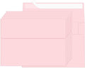 100 Packs Pink 4x6 Envelopes for Invitation Card, A6 Small Envelopes Self Seal by Ouzoustate