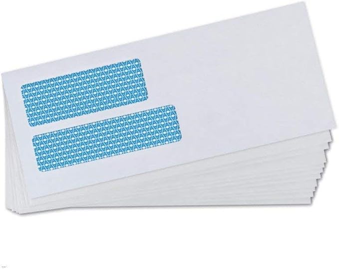 Aimoh #9 Double Window SELF Seal Security Envelopes - Image 4