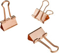 HAHIYO Binder Clips Paper Clamp Spring Steel Sturdy Medium 1.26 inch Width 0.39 by HAHIYO
