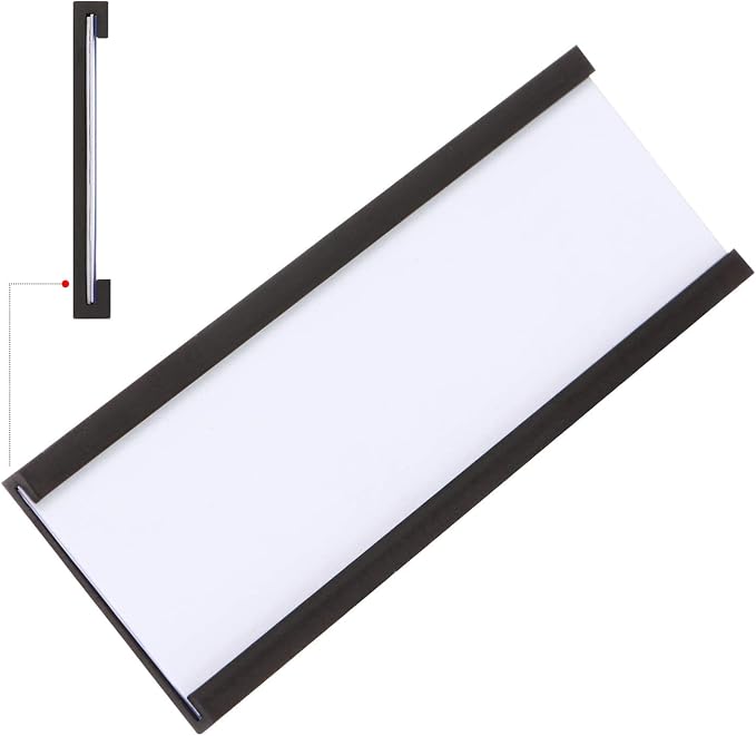 C Channel Magentic Label Holders 2x5.5 Inches - Image 6