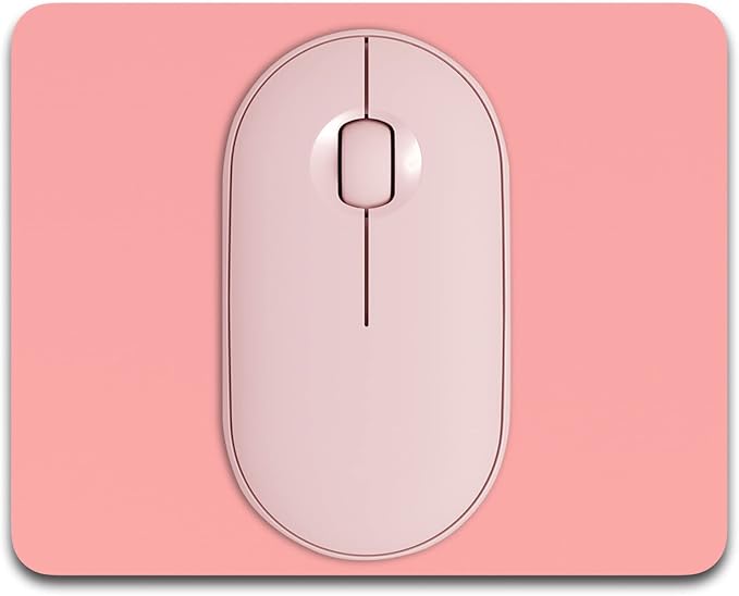 Dapesuom Small Mouse Pad, 5 x 6 Inch Thick Rubber Premium-Textured Non-Slip by Unknown