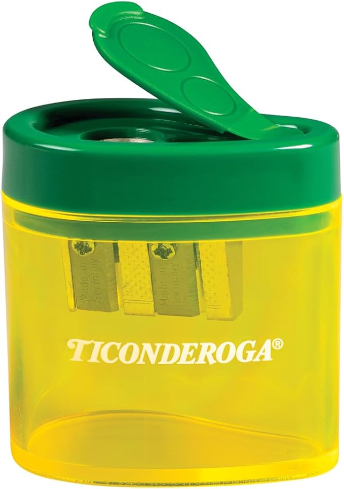 Ticonderoga Two-Hole Manual Pencil Sharpener - Image 6