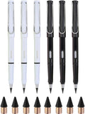6 Sets Everlasting Pencil, Infinity Pen, NO-Sharpening Pencils by JGYXQYD