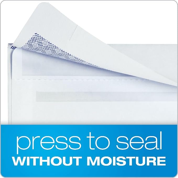 Quality Park #8 5/8 Double-Window Security Envelopes, Self-Sealing, Tamper - Image 8