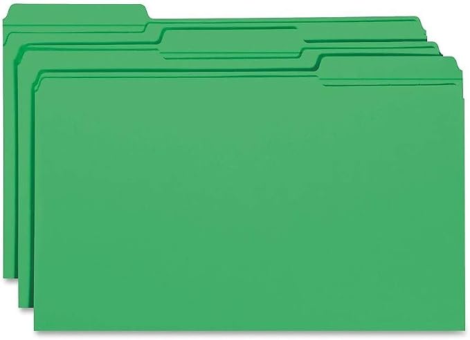 Staples File Folders, Legal Size, 1/3‑Cut Tabs, Heavy‑Duty Paper Stock - Image 6