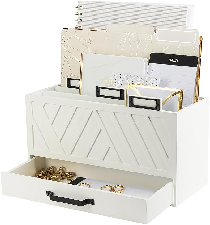 BLU MONACO | Wooden Mail Organizer by Blu_Monaco
