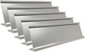 2" x 8" Aluminum Desk Name Plate Holder 5 Pack Silver | Office Business by Icomecn