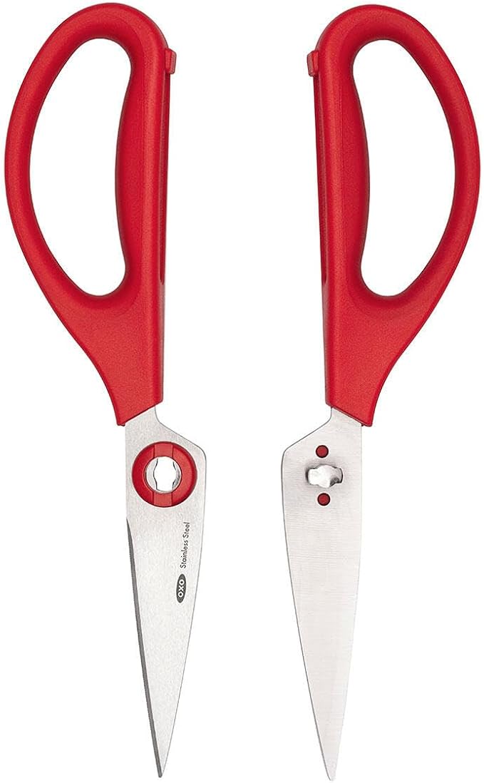 OXO Good Grips Kitchen Scissors | Stainless Steel Blades | Ideal - Image 3