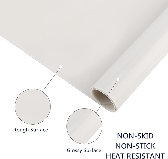 Gartful 2 Pack Silicone Crafting Mats, 15.7" x 11.8" Silicone Mat - Image 3