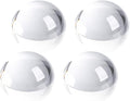 4pcs 2.4inch Crystal Dome Magnifying Paperweight, Reading Magnifier Glass Paper by SWTHONY