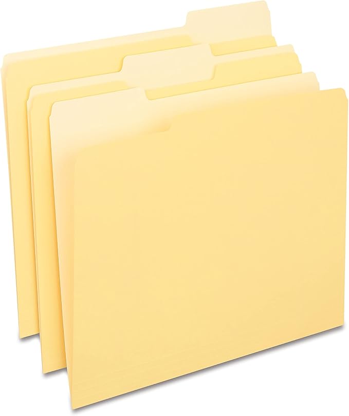 Staples File Folders, Letter Size, 1/3‑Cut Tabs, Durable Paper Stock - Image 5