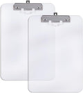 Hongri Plastic Clipboard with Pen Holder, Nurses and Women, Low Profile Clip by Hongri