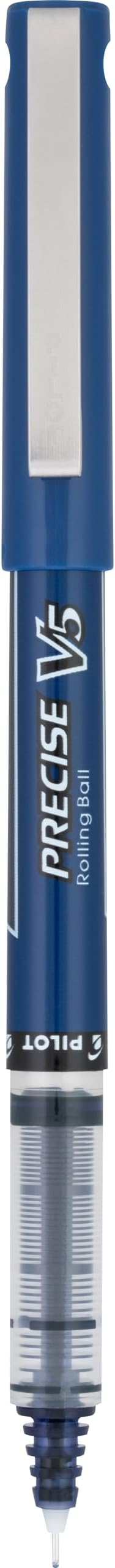 Pilot Precise V5 Rollerball Pens, Extra Fine Point 0.5 mm Navy Pens, Journaling - Image 3