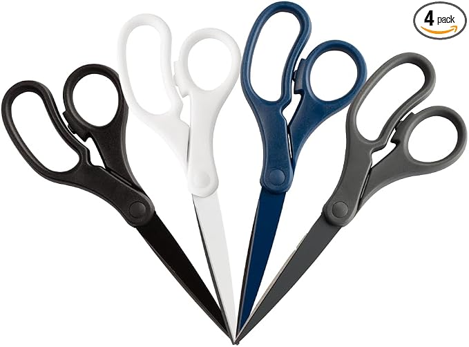 JAM PAPER Multi-Purpose Precision Scissors Set by JAMPaper