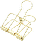 Extra Large Binder Clips 2 Inch, Big Paper Clamps Gold by zoohot