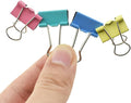HAHIYO Binder Clips Paper Clamps Spring Steel Sturdy Small 0.75 inches Width by HAHIYO